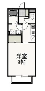 カーサシエテ【2階】の間取り