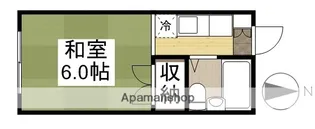 サンシャインハイツ【2-C号室】の間取り