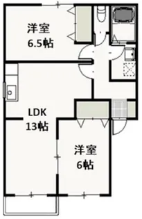 パストラーレ C【2階】の間取り