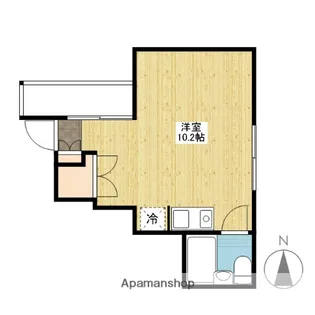 パークウェー学南【3階】の間取り
