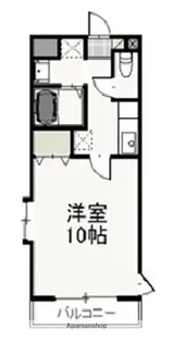 West Court【4階】の間取り