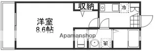 ラ・トピア【1階】の間取り