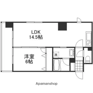 SIN KERUUXU TERA【9階】の間取り