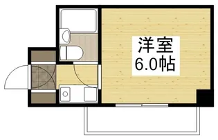 1Rの間取り画像