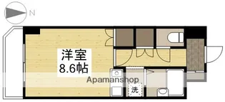 幸町旭ビル【403号室】の間取り