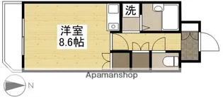 幸町旭ビル【504号室】の間取り