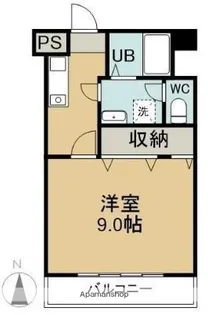 サンシャイン中庄【1階】の間取り