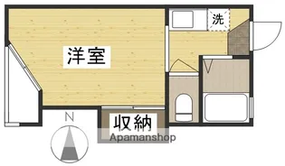 アメニティハウス重実【305号室】の間取り