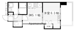 GRAND E’TERNA岡山Ⅱ【10階】の間取り