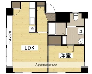 第二新和ビル【5階】の間取り