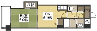 朝日プラザ岡山サウスフロント【2階】の間取り