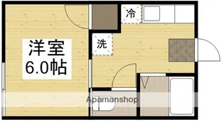 ヤングコーポ【208号室】の間取り