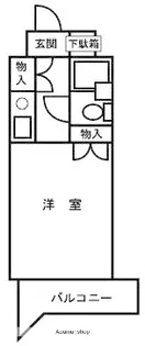 アルファ枝川【7階】の間取り