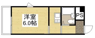 パートナー奥田【805号室】の間取り