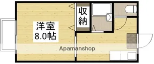 メゾン学南8号棟【2階】の間取り
