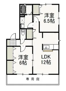 さにぃてらす’03 壱番館【1階】の間取り