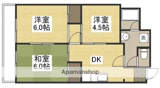 アヴェニュー奥田【6階】の間取り