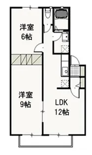 あみんA【2階】の間取り