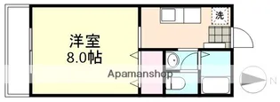 ラクシュリーマンション D棟【105号室】の間取り