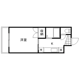 サンライズⅡ【2階】の間取り