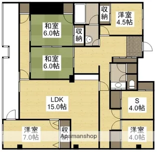 クリエイト21【205号室】の間取り