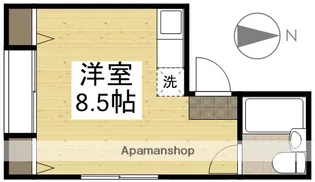 番町マンション【301号室】の間取り
