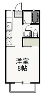 S.T.VILLA TSUSHIMA B【102号室】の間取り