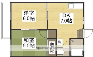 フレグランス関 B棟【2階】の間取り