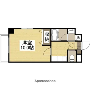 ピアシティ医大東【7階】の間取り