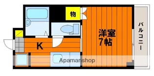グランデュール旭川【3階】の間取り