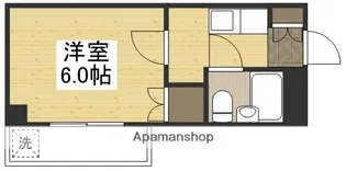 恵比寿ハイツ【202号室】の間取り
