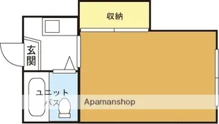 フォーボックス【303号室】の間取り