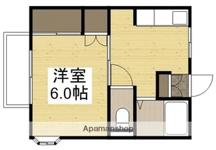 グリーンテラス【1階】の間取り