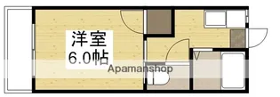コーポ本水【1階】の間取り