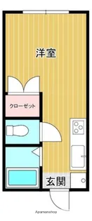 たなかハイツI【2階】の間取り