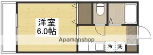 ビッグアップル【201号室】の間取り