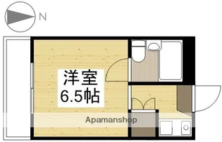 サンコート津島【106号室】の間取り