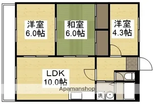 レジデンス十和【1階】の間取り