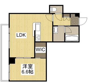 ボナール古京【5階】の間取り