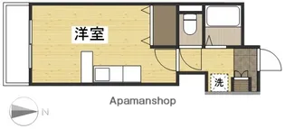 ラ・リュ奉還町【410号室】の間取り
