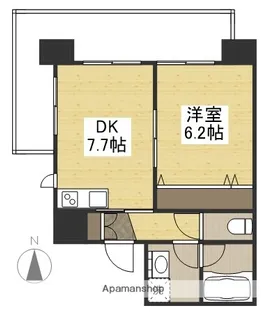 ハアラン高柳【10階】の間取り