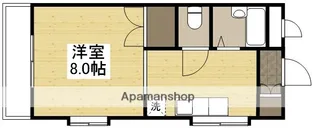 アークハイツ赤田【305号室】の間取り