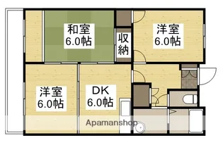 アビタシオン京殿【402号室】の間取り