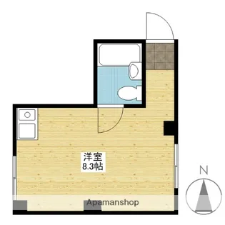 ラルゴ門田屋敷【301号室】の間取り