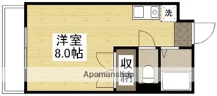 サンコーポ海吉【102号室】の間取り