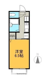 ツインコーポラスB【2階】の間取り