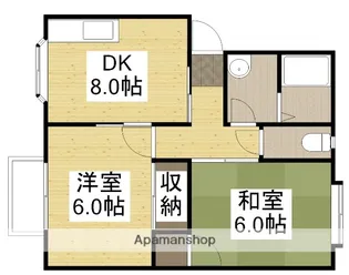 グリーンパーク【2階】の間取り