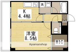 ハートフル医大南【202号室】の間取り
