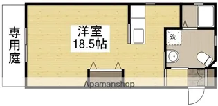 ラ・パルテール奉還町【1階】の間取り