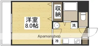 ベルメゾン山田Ⅰ号館【1階】の間取り